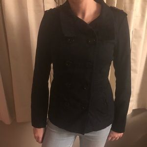 GUC Divided / H&M black pea coat